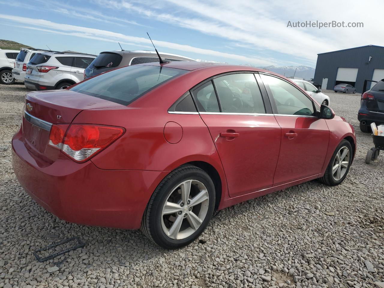 2013 Chevrolet Cruze Lt Красный vin: 1G1PE5SB5D7127988