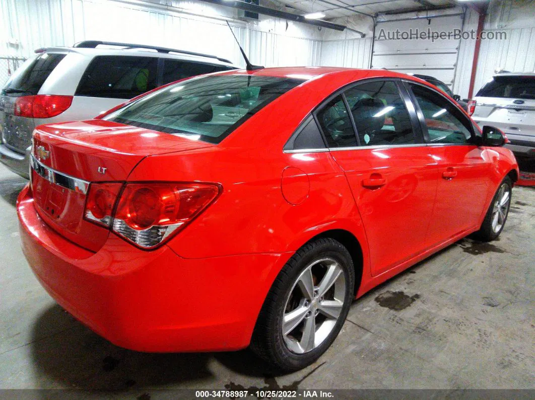 2014 Chevrolet Cruze 2lt Red vin: 1G1PE5SB5E7390970