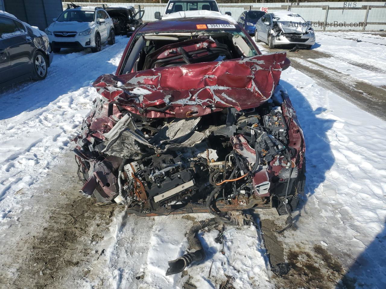 2015 Chevrolet Cruze Lt Maroon vin: 1G1PE5SB5F7126455