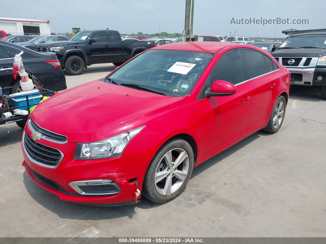 2015 Chevrolet Cruze 2lt Auto Red vin: 1G1PE5SB5F7188132