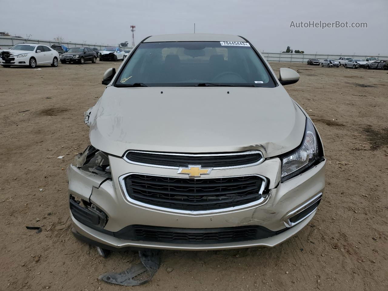 2016 Chevrolet Cruze Limited Lt Beige vin: 1G1PE5SB5G7101508