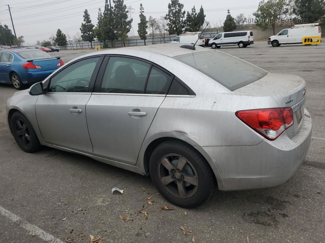 2016 Chevrolet Cruze Limited Lt Silver vin: 1G1PE5SB5G7103114