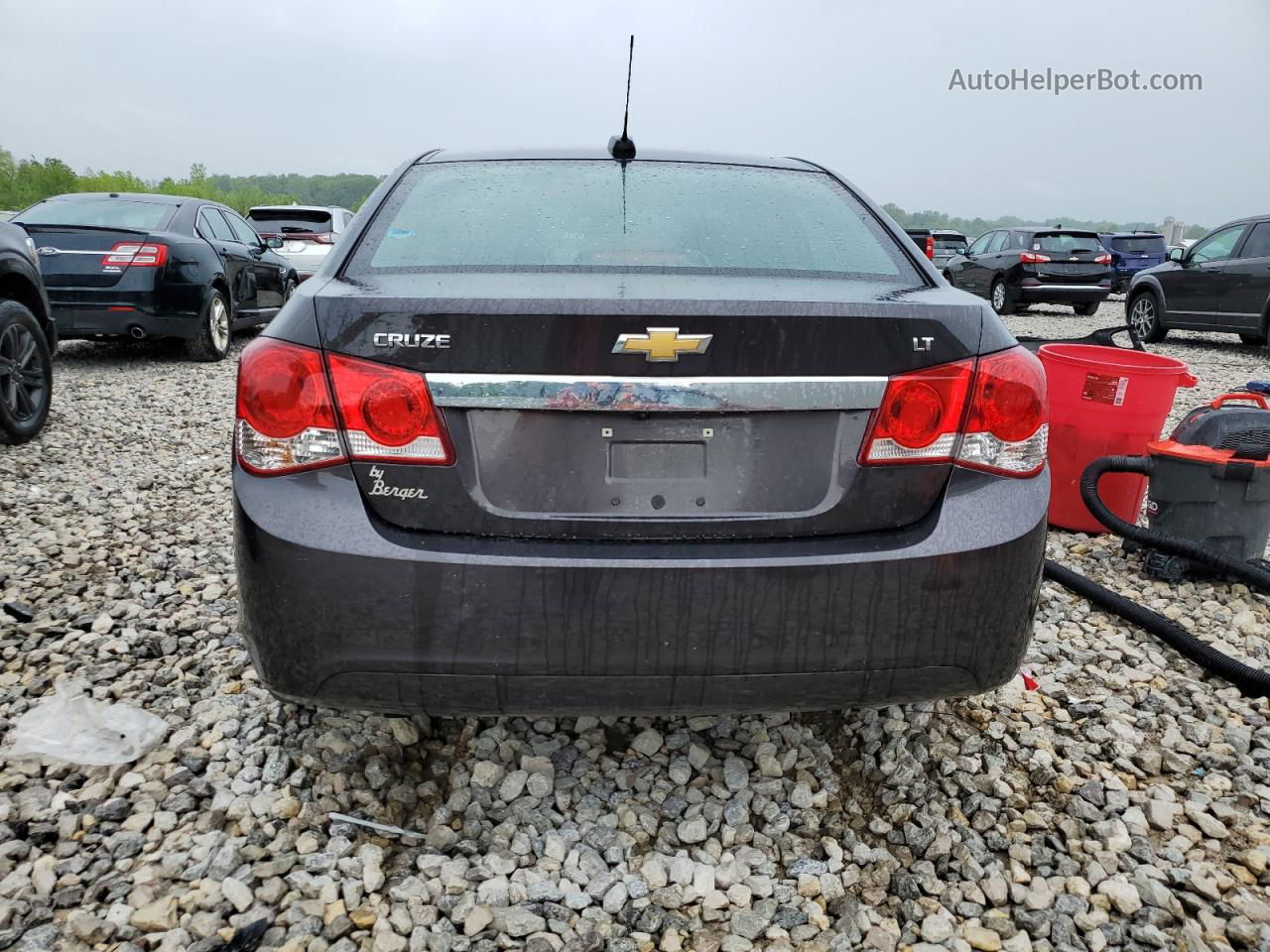 2016 Chevrolet Cruze Limited Lt Черный vin: 1G1PE5SB5G7111018