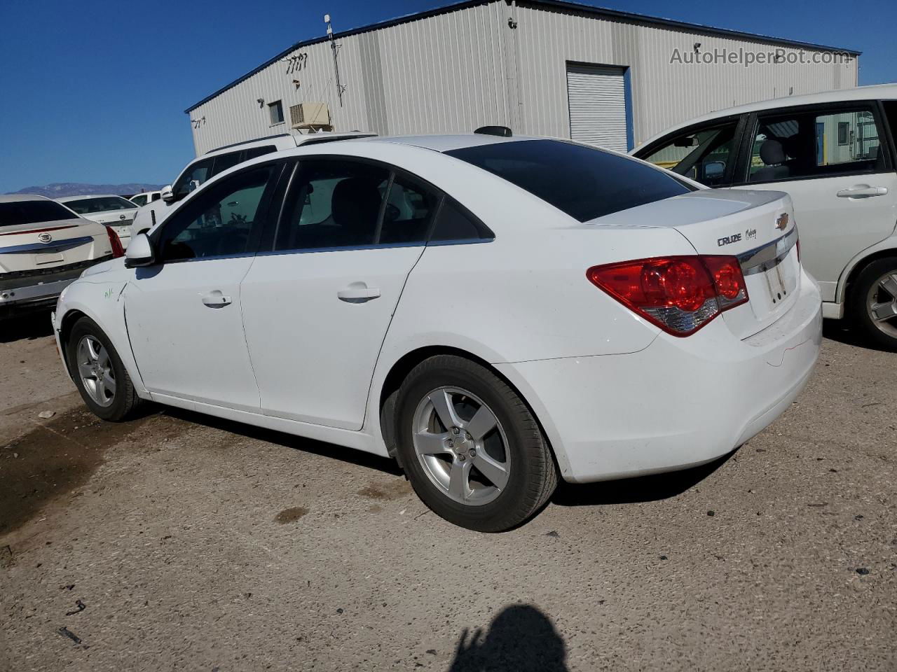 2016 Chevrolet Cruze Limited Lt White vin: 1G1PE5SB5G7115327