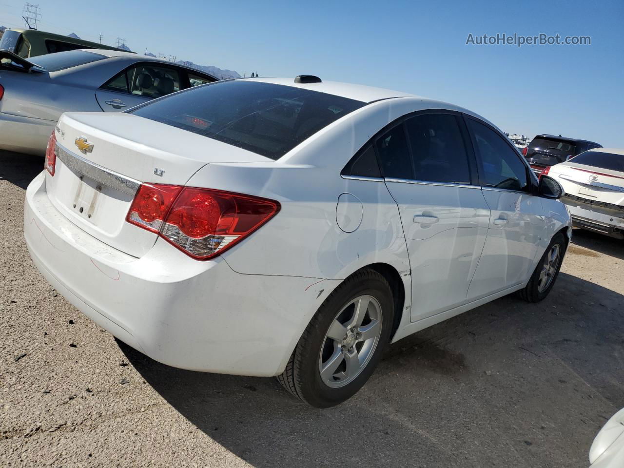 2016 Chevrolet Cruze Limited Lt White vin: 1G1PE5SB5G7115327