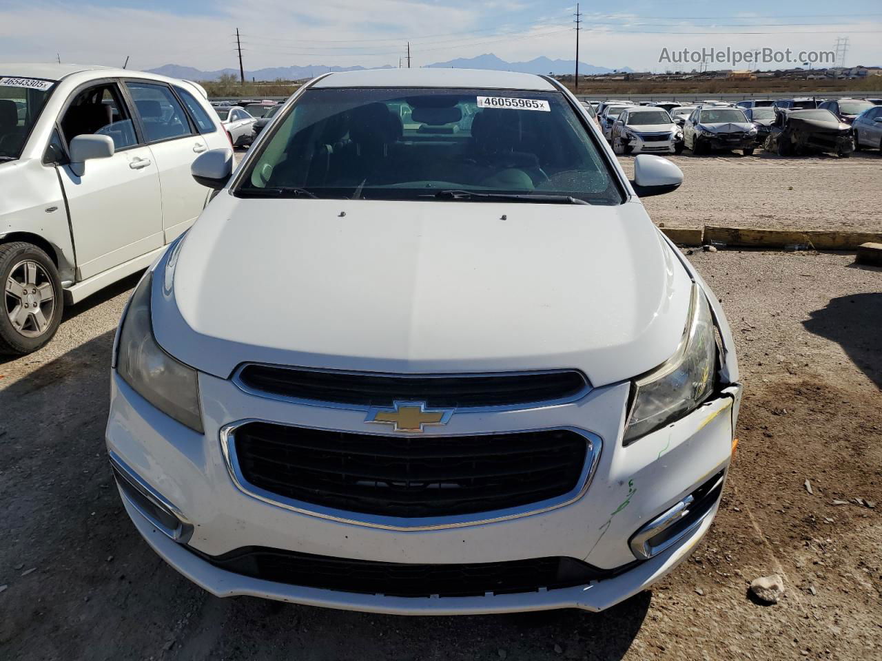 2016 Chevrolet Cruze Limited Lt White vin: 1G1PE5SB5G7115327