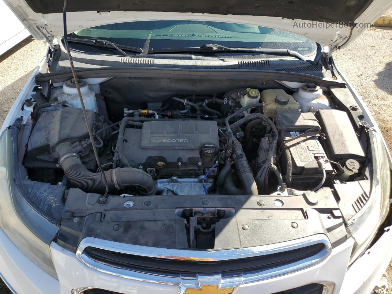 2016 Chevrolet Cruze Limited Lt White vin: 1G1PE5SB5G7115327