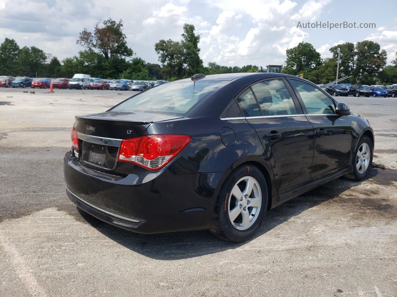 2016 Chevrolet Cruze Limited Lt Черный vin: 1G1PE5SB5G7125937