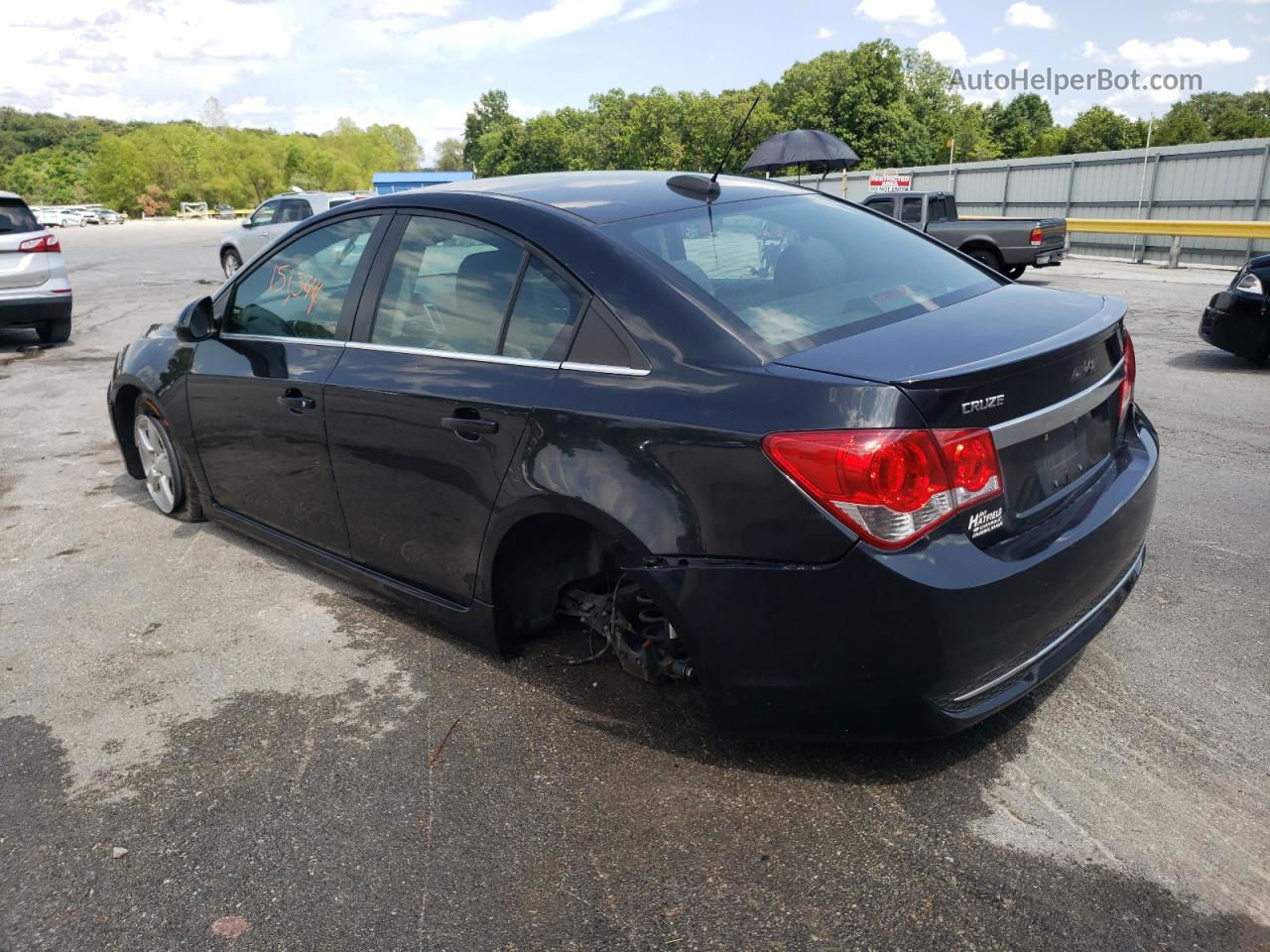 2016 Chevrolet Cruze Limited Lt Черный vin: 1G1PE5SB5G7125937