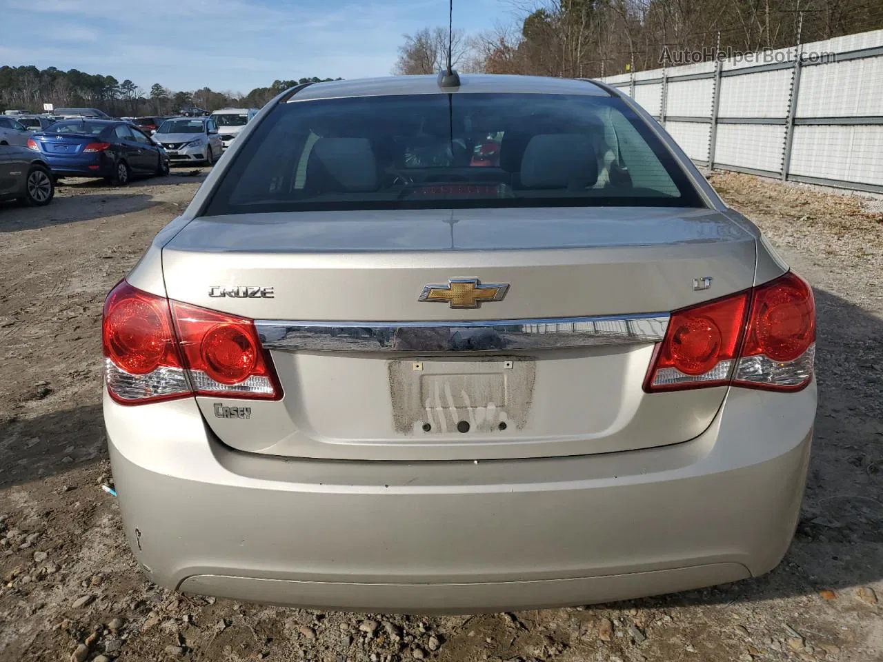 2016 Chevrolet Cruze Limited Lt Gray vin: 1G1PE5SB5G7127719