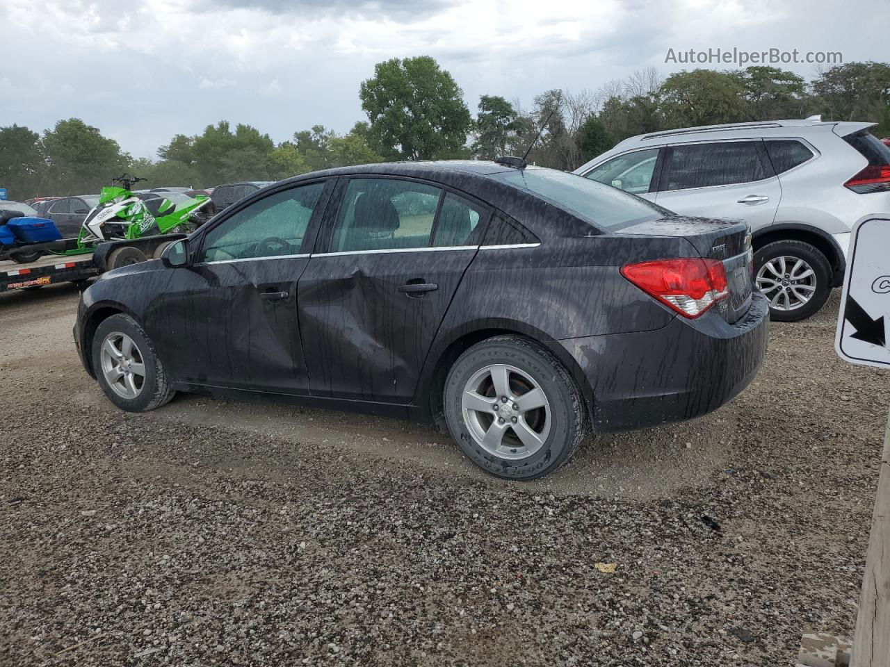 2016 Chevrolet Cruze Limited Lt Серый vin: 1G1PE5SB5G7150109