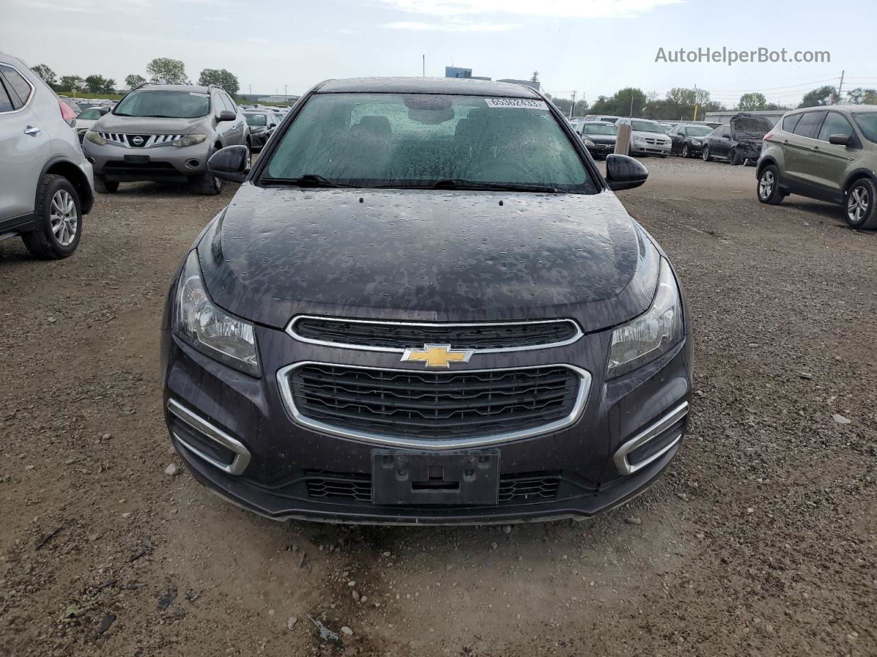 2016 Chevrolet Cruze Limited Lt Серый vin: 1G1PE5SB5G7150109