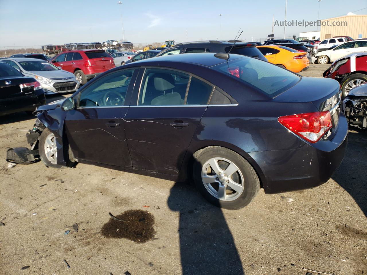 2016 Chevrolet Cruze Limited Lt Blue vin: 1G1PE5SB5G7181568