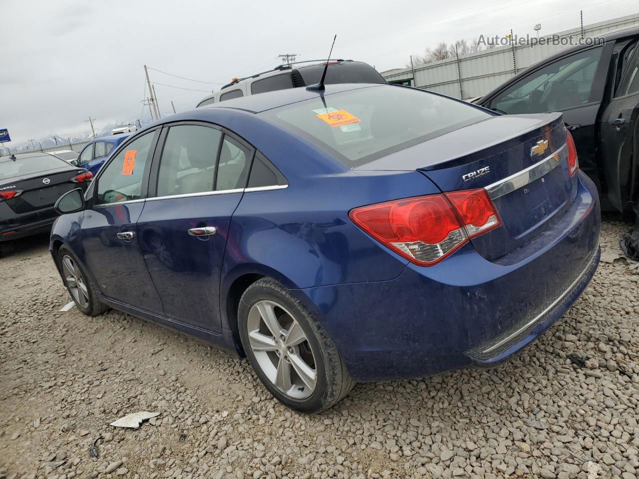 2013 Chevrolet Cruze Lt Синий vin: 1G1PE5SB6D7113159