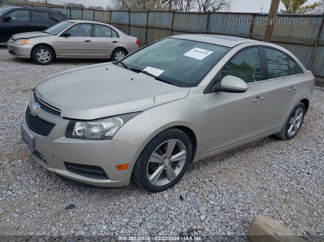 2013 Chevrolet Cruze 2lt Auto Gold vin: 1G1PE5SB6D7209048