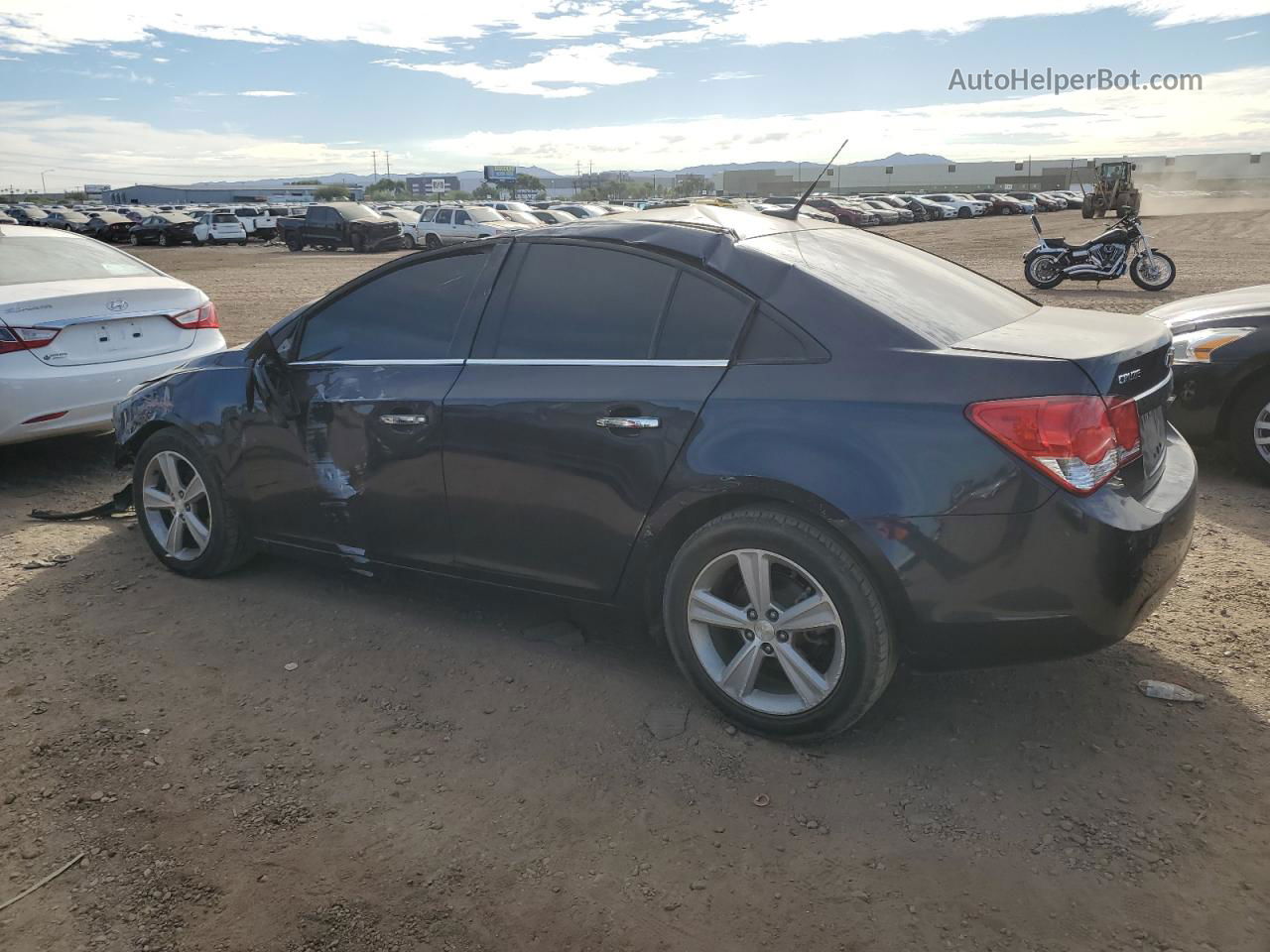 2014 Chevrolet Cruze Lt Black vin: 1G1PE5SB6E7132117