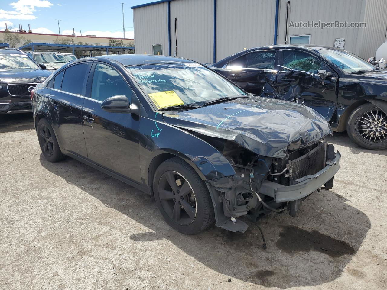 2015 Chevrolet Cruze Lt Black vin: 1G1PE5SB6F7167306