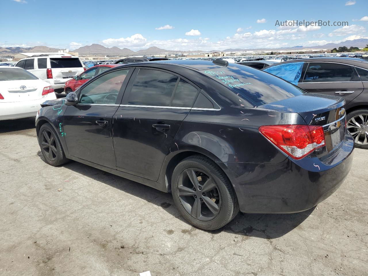 2015 Chevrolet Cruze Lt Black vin: 1G1PE5SB6F7167306