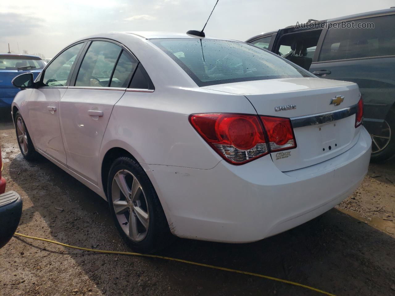 2015 Chevrolet Cruze Lt White vin: 1G1PE5SB6F7189337