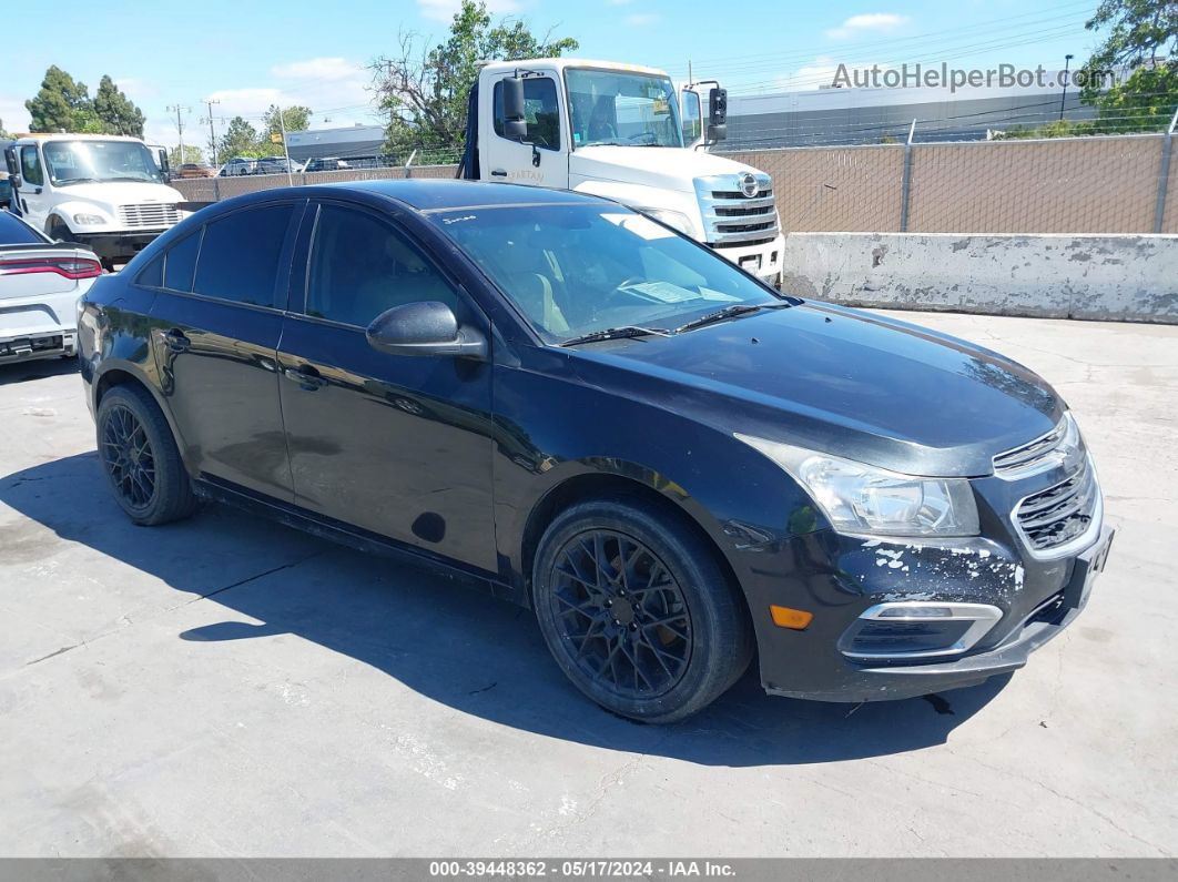 2015 Chevrolet Cruze 2lt Auto Black vin: 1G1PE5SB6F7190889