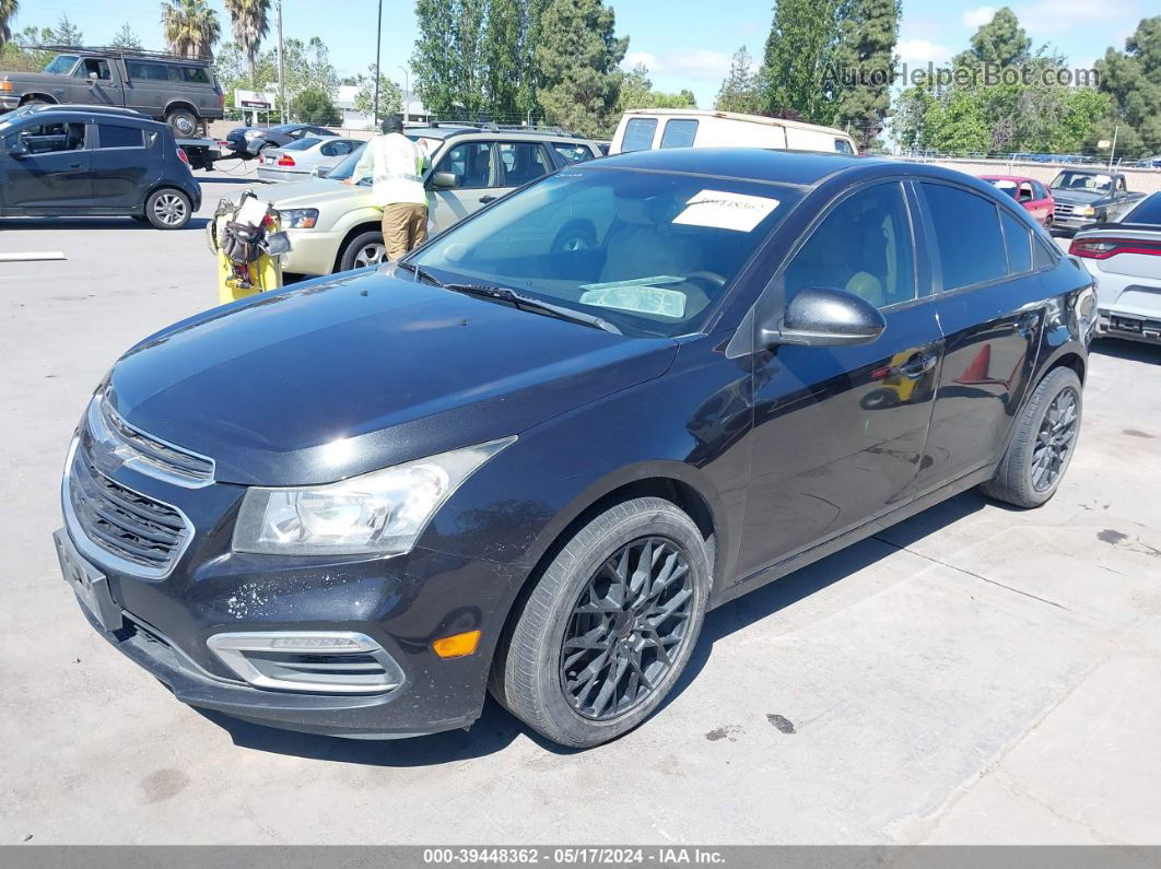 2015 Chevrolet Cruze 2lt Auto Black vin: 1G1PE5SB6F7190889