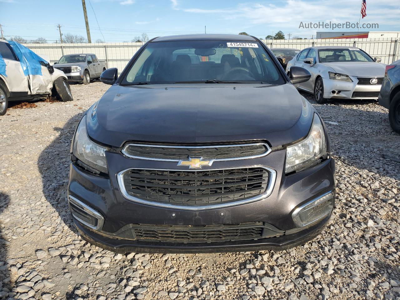 2016 Chevrolet Cruze Limited Lt Brown vin: 1G1PE5SB6G7123422