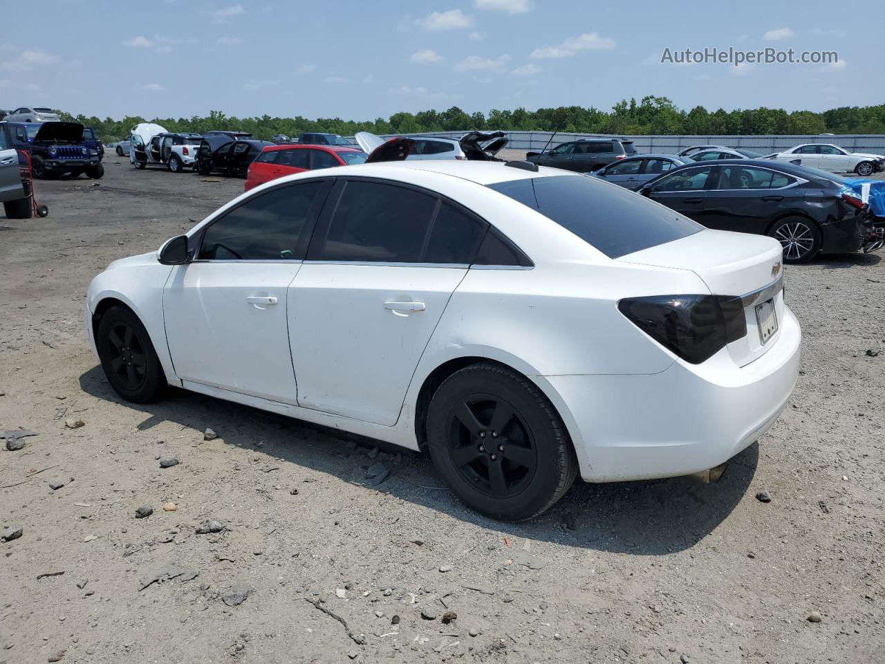 2016 Chevrolet Cruze Limited Lt White vin: 1G1PE5SB6G7163662