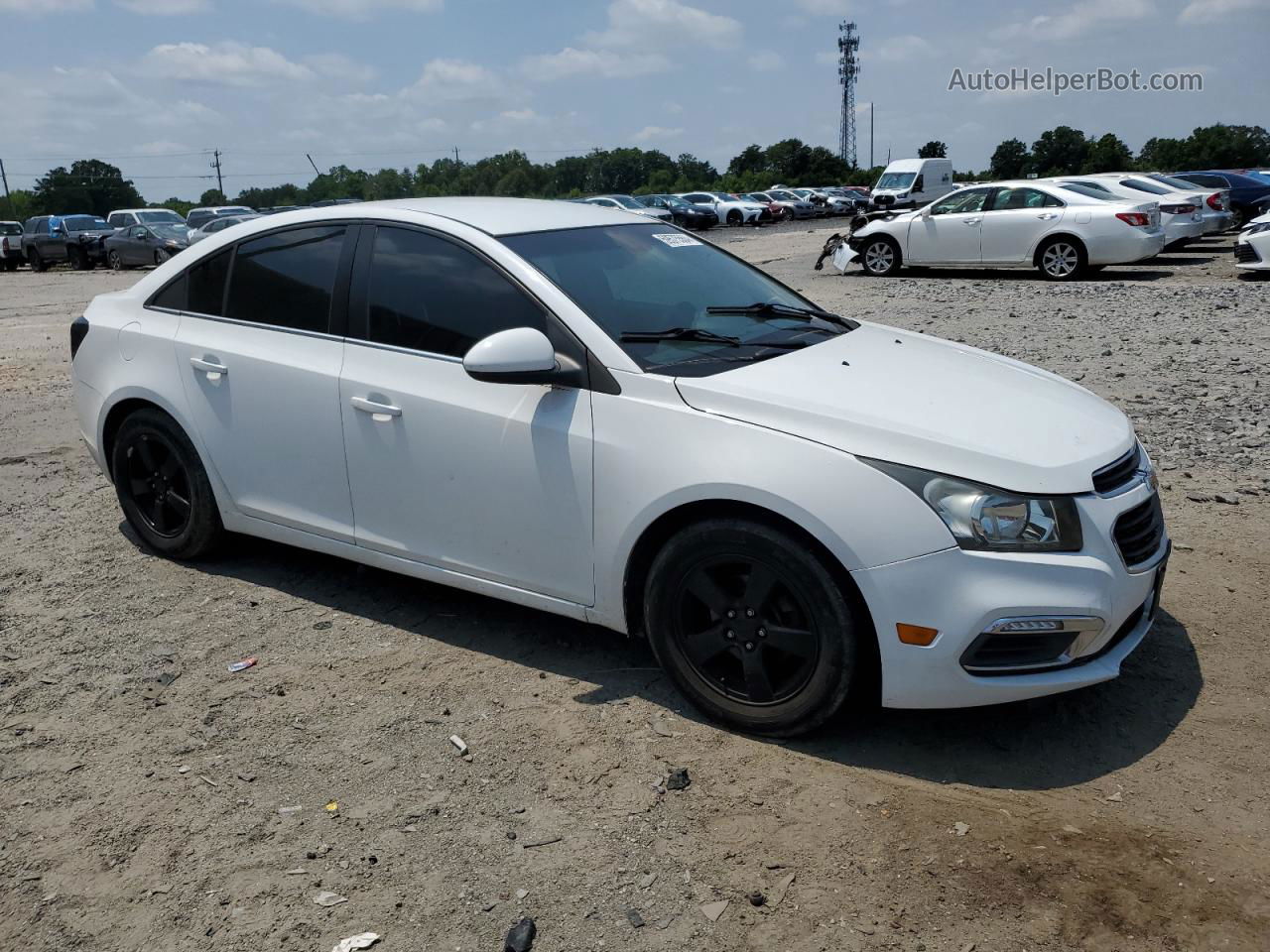 2016 Chevrolet Cruze Limited Lt White vin: 1G1PE5SB6G7163662