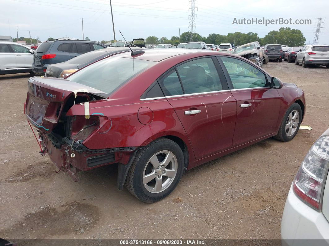 2016 Chevrolet Cruze Limited Lt Red vin: 1G1PE5SB6G7198363