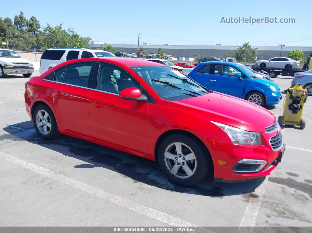 2016 Chevrolet Cruze Limited 1lt Auto Red vin: 1G1PE5SB6G7224136