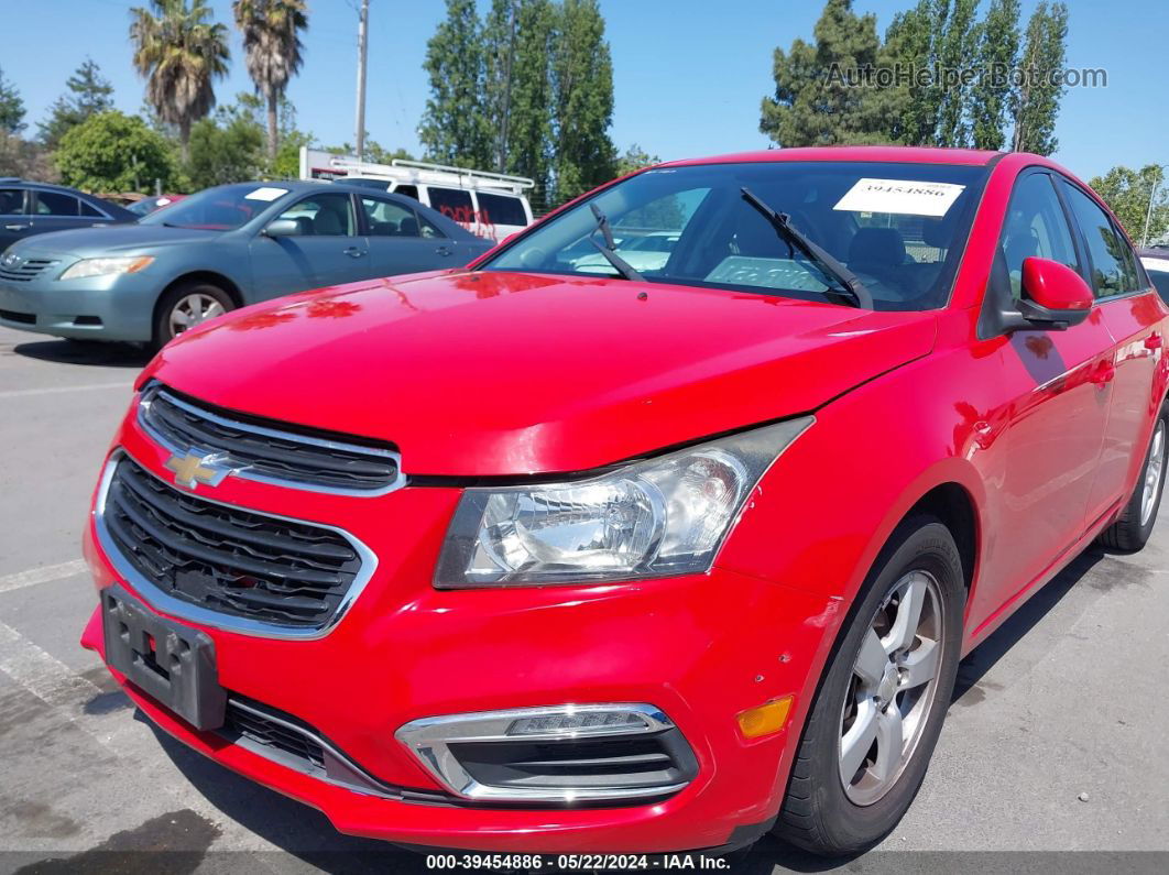 2016 Chevrolet Cruze Limited 1lt Auto Red vin: 1G1PE5SB6G7224136