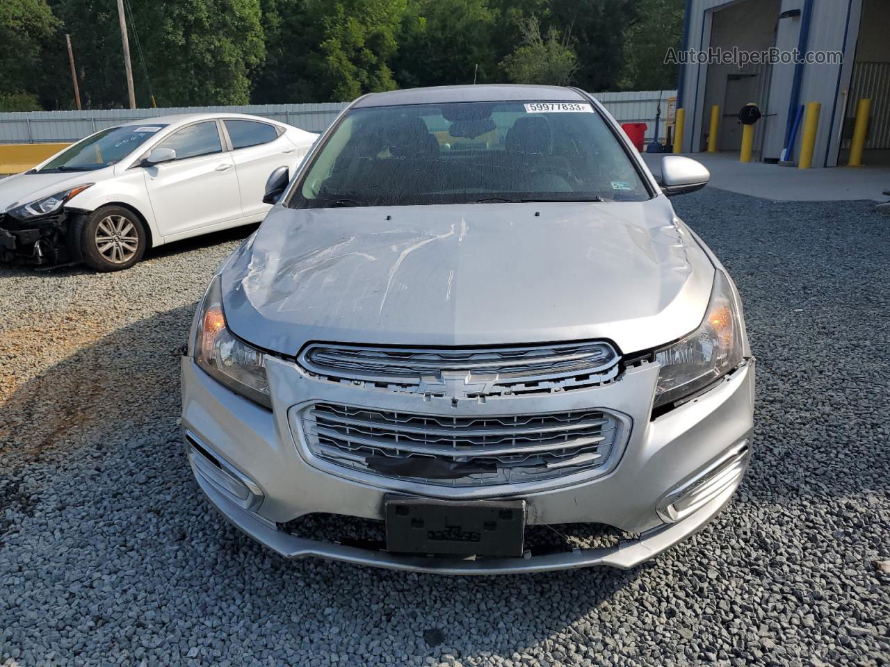 2016 Chevrolet Cruze Limited Lt Silver vin: 1G1PE5SB6G7230132