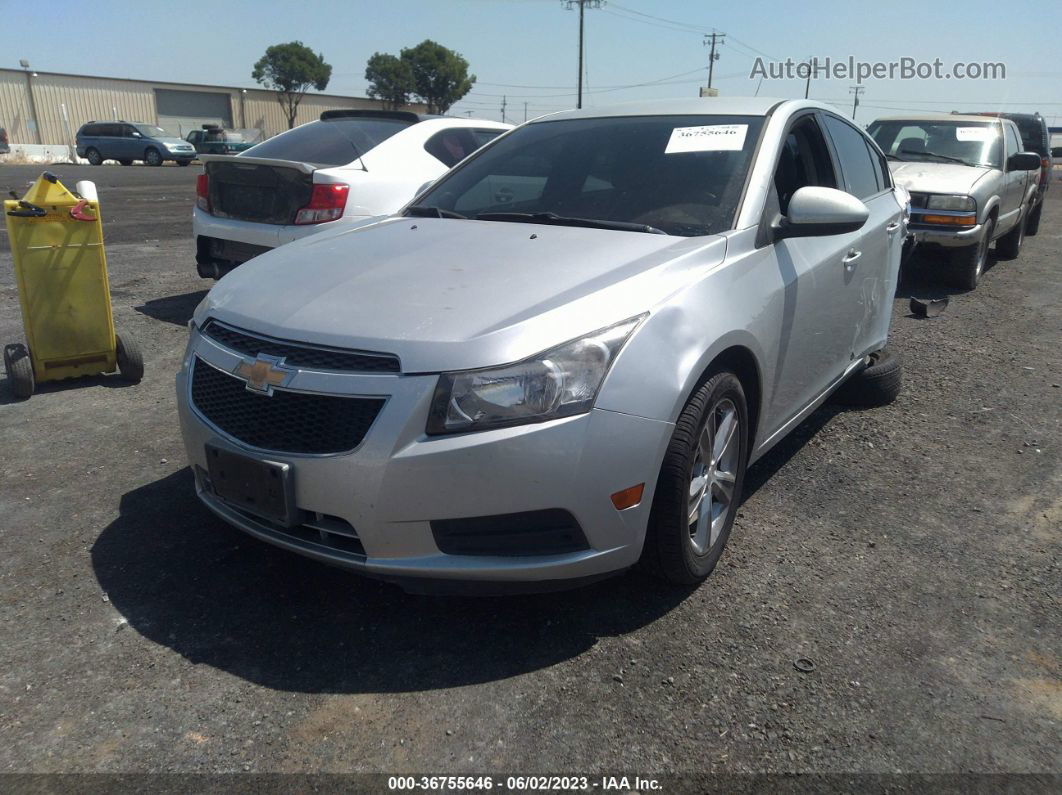 2013 Chevrolet Cruze 2lt Silver vin: 1G1PE5SB7D7221743