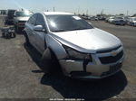 2013 Chevrolet Cruze 2lt Silver vin: 1G1PE5SB7D7221743