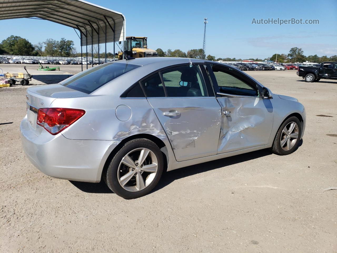 2013 Chevrolet Cruze Lt Silver vin: 1G1PE5SB7D7320336