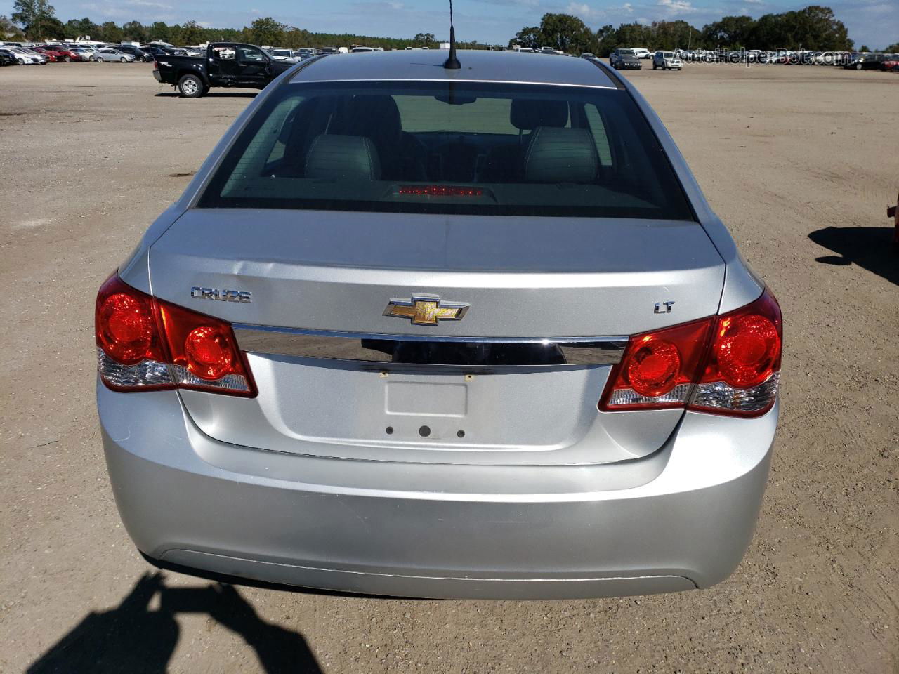 2013 Chevrolet Cruze Lt Silver vin: 1G1PE5SB7D7320336