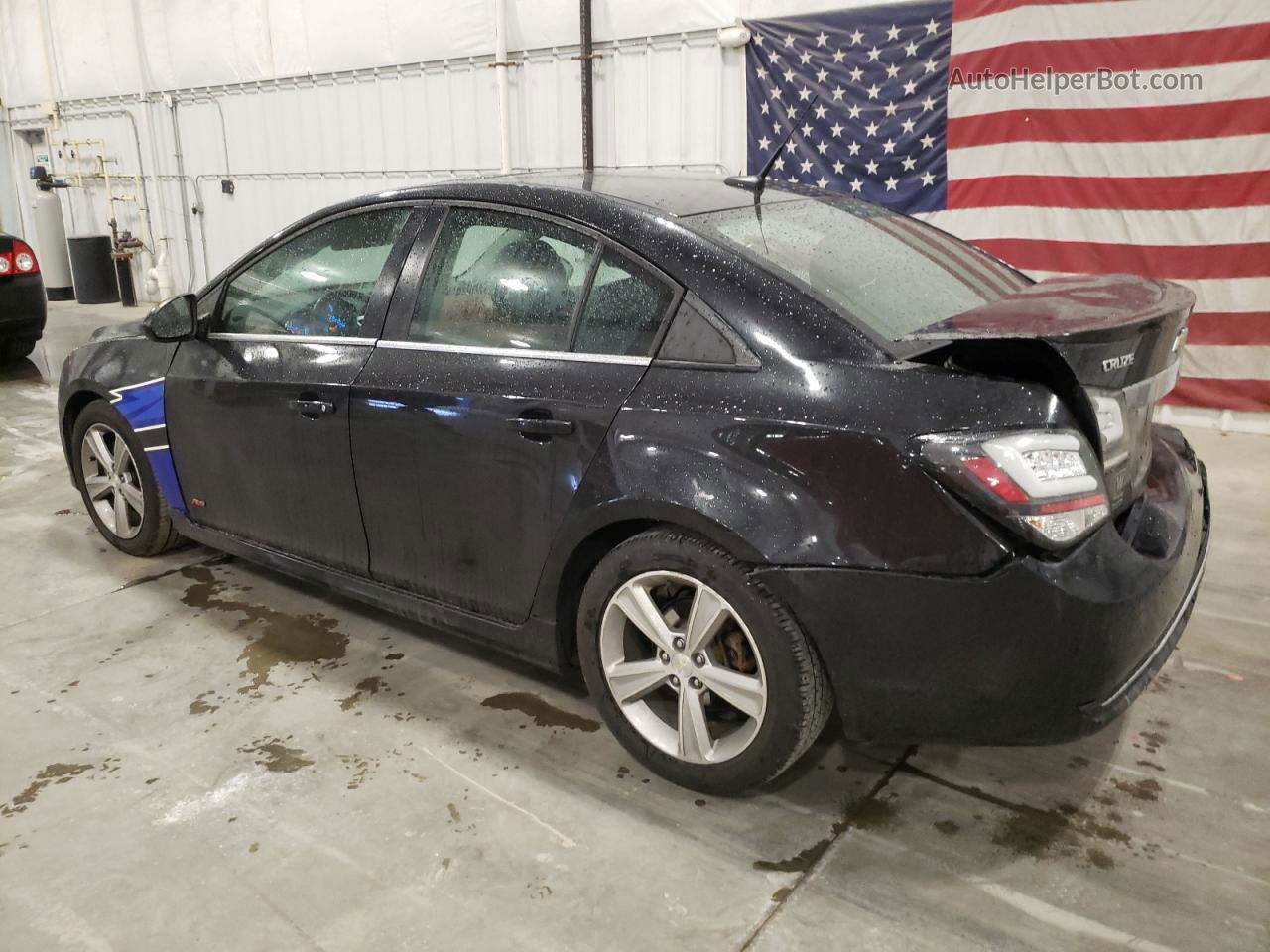 2014 Chevrolet Cruze Lt Black vin: 1G1PE5SB7E7157365