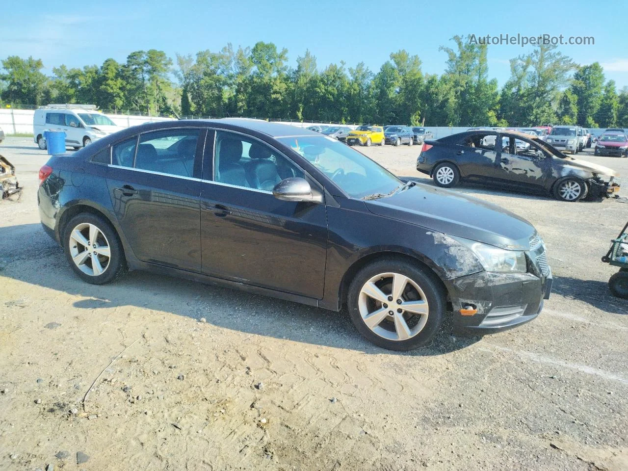 2014 Chevrolet Cruze Lt Charcoal vin: 1G1PE5SB7E7405890