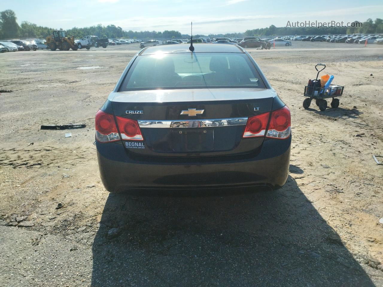 2014 Chevrolet Cruze Lt Charcoal vin: 1G1PE5SB7E7405890