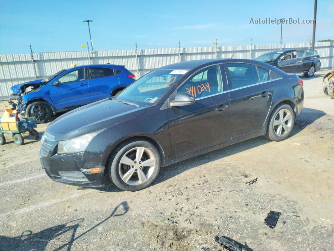 2014 Chevrolet Cruze Lt Charcoal vin: 1G1PE5SB7E7405890