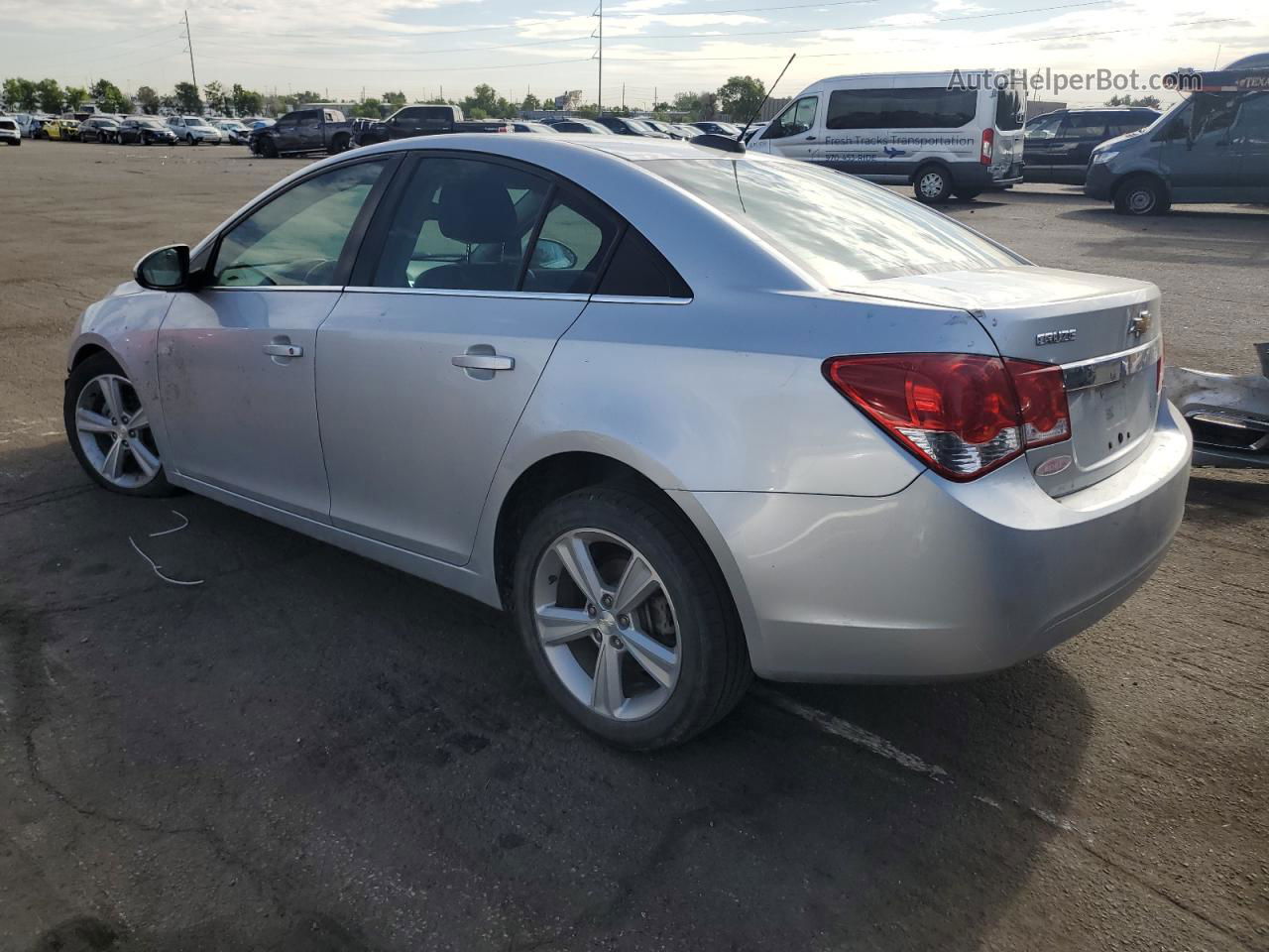 2015 Chevrolet Cruze Lt Silver vin: 1G1PE5SB7F7191307