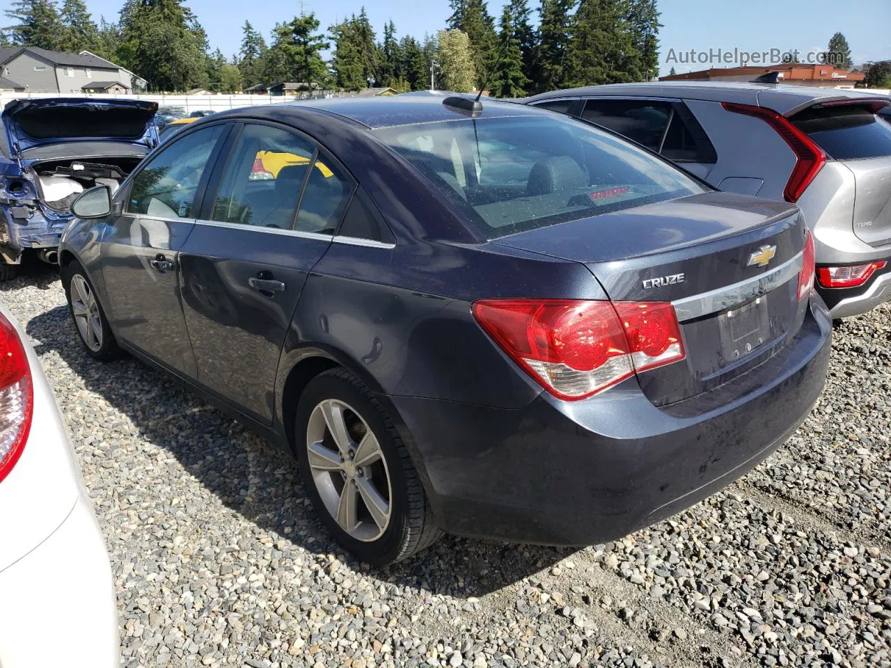 2015 Chevrolet Cruze Lt Black vin: 1G1PE5SB7F7262506