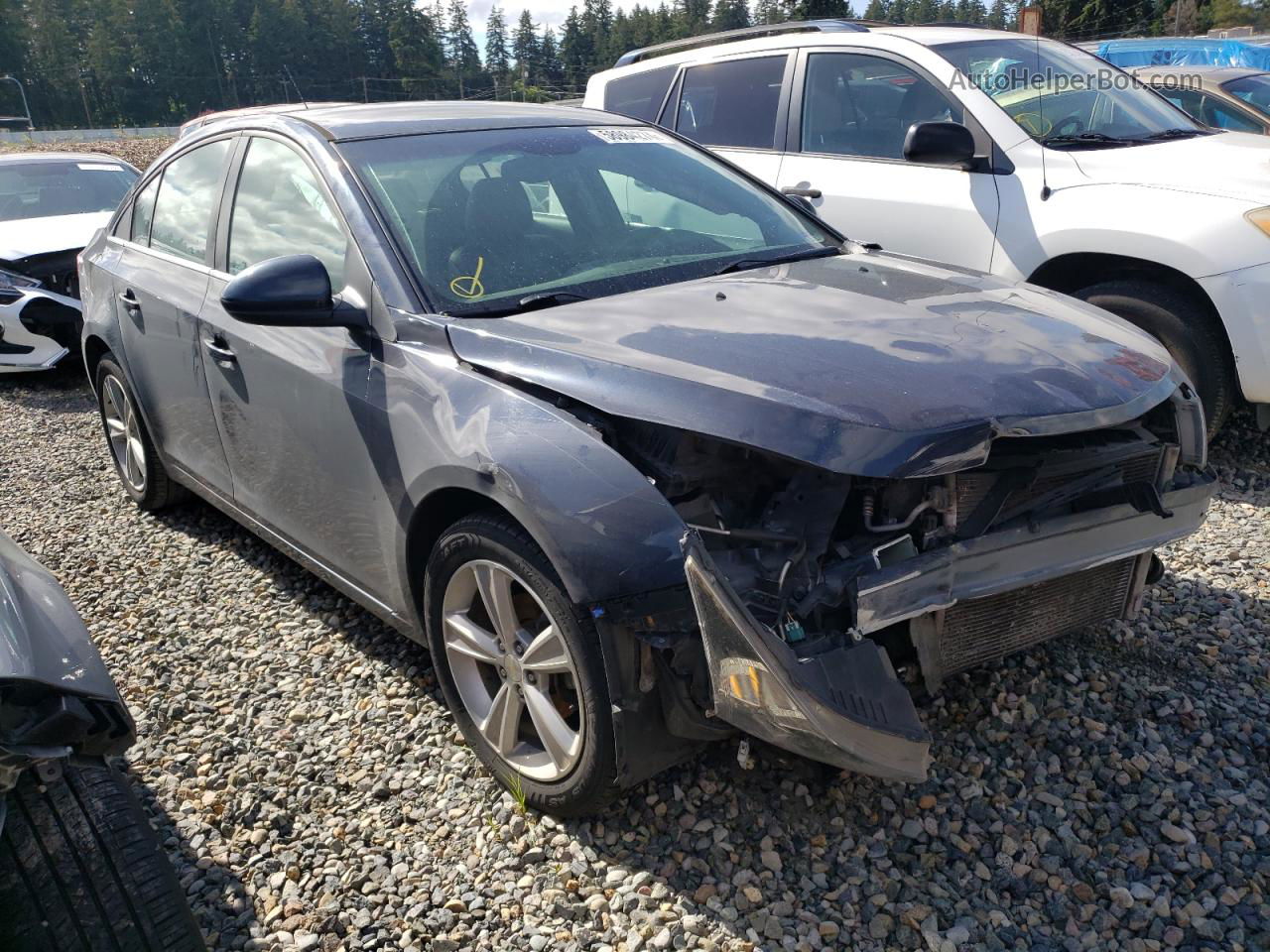 2015 Chevrolet Cruze Lt Black vin: 1G1PE5SB7F7262506