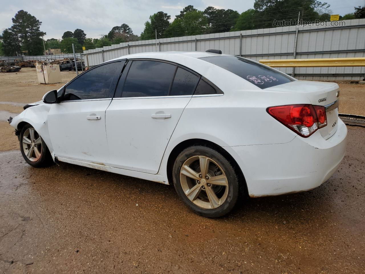 2015 Chevrolet Cruze Lt White vin: 1G1PE5SB7F7277698