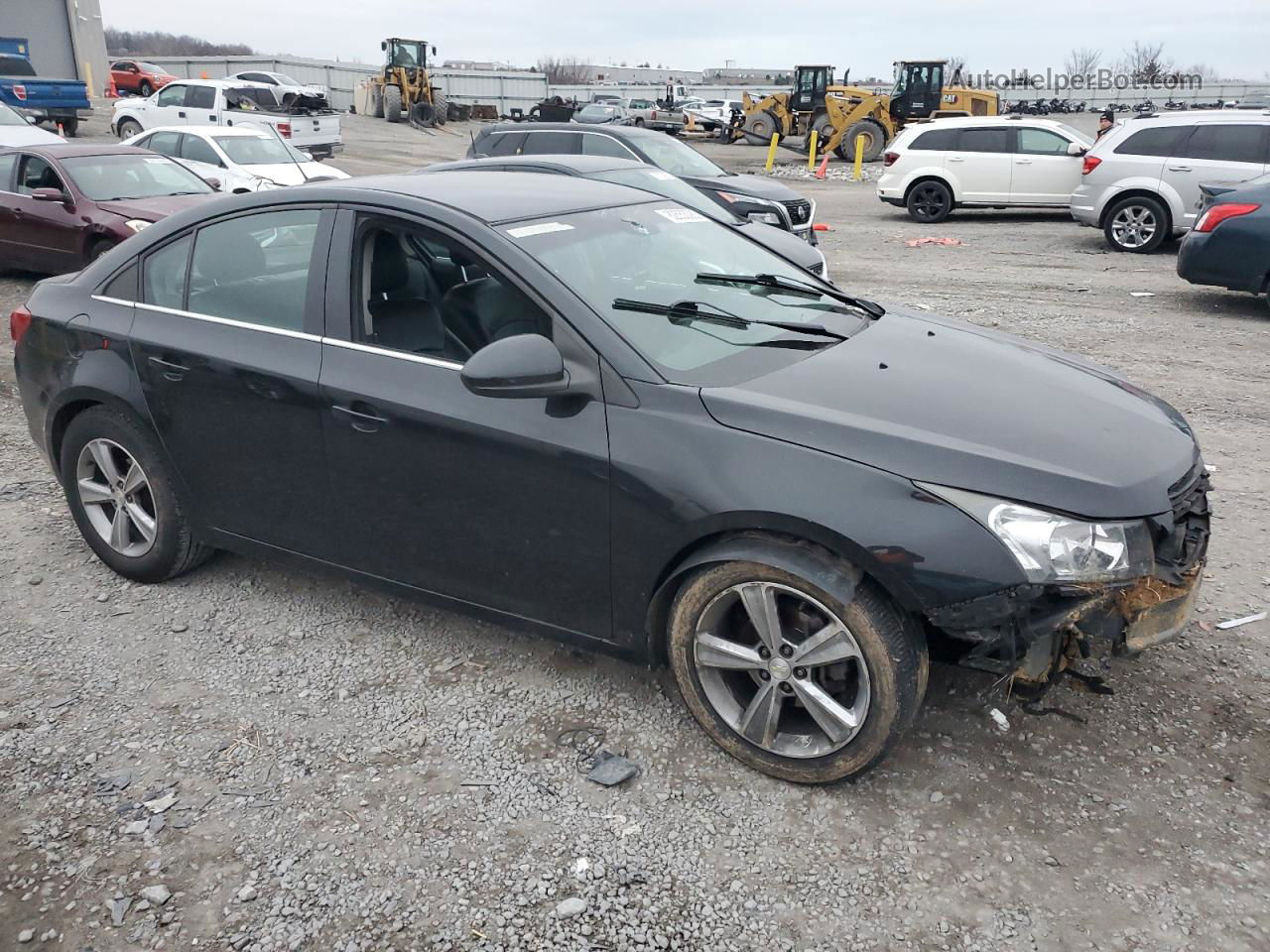 2015 Chevrolet Cruze Lt Black vin: 1G1PE5SB7F7280567