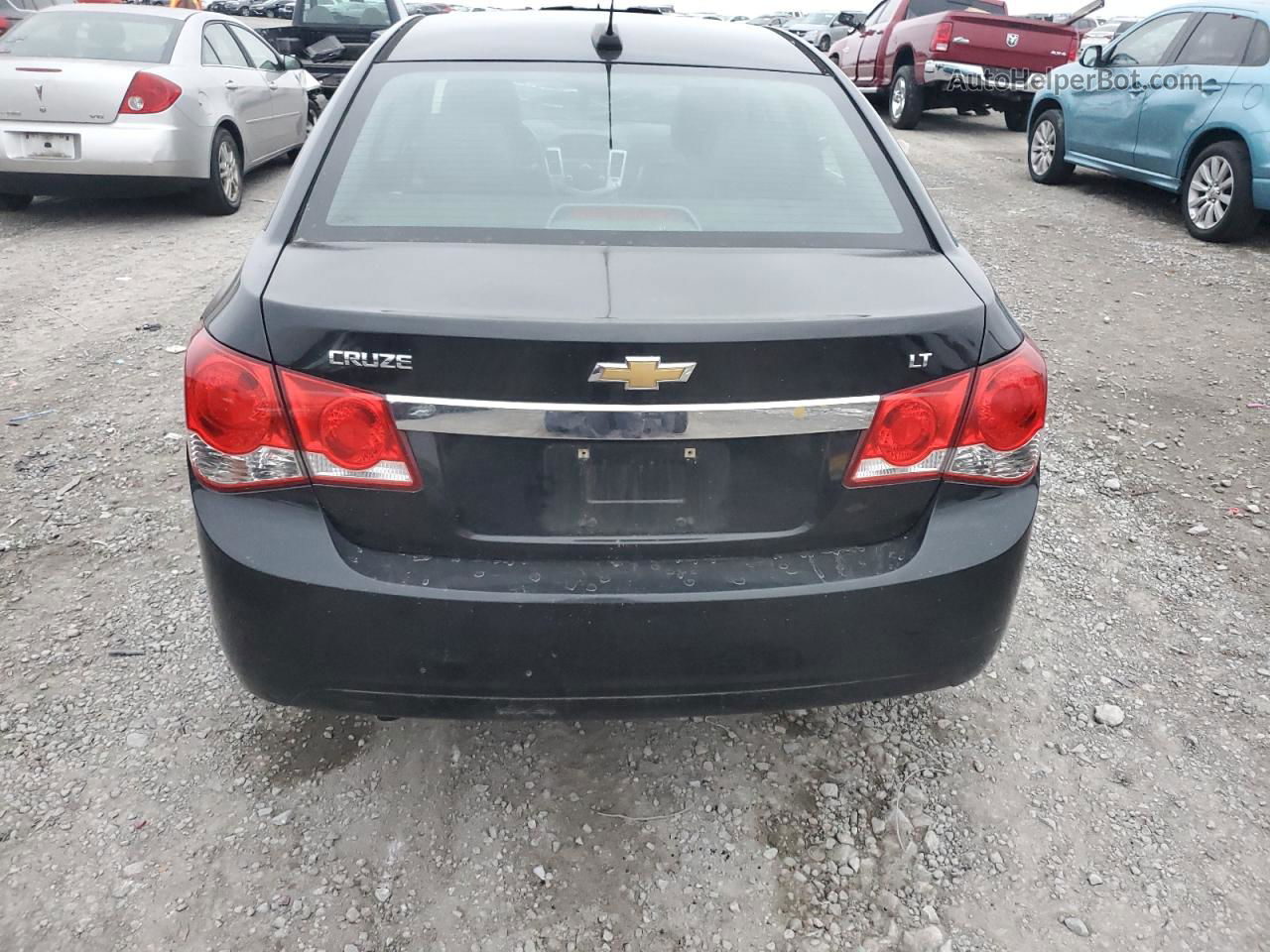 2015 Chevrolet Cruze Lt Black vin: 1G1PE5SB7F7280567