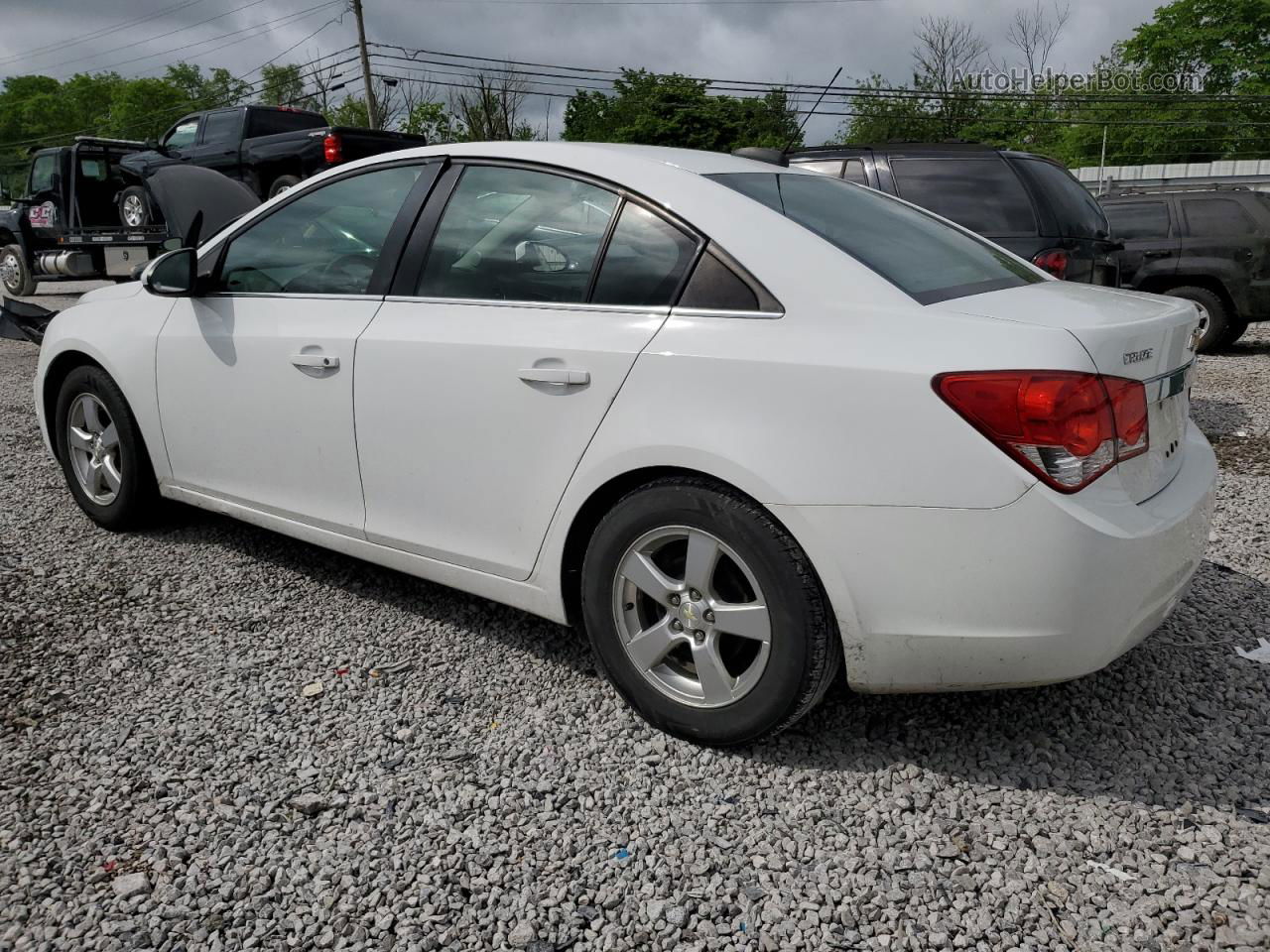 2016 Chevrolet Cruze Limited Lt White vin: 1G1PE5SB7G7157059