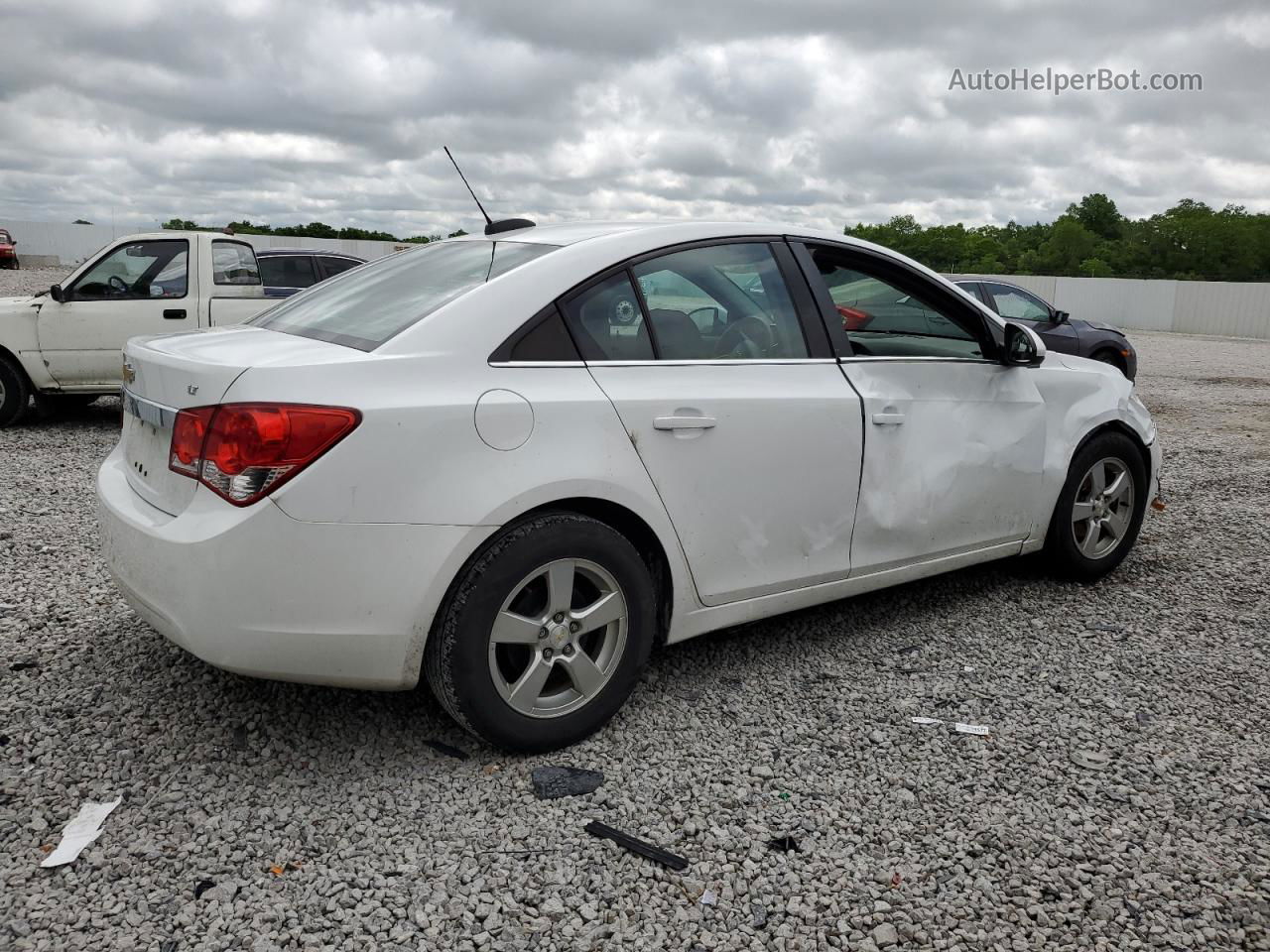 2016 Chevrolet Cruze Limited Lt White vin: 1G1PE5SB7G7157059