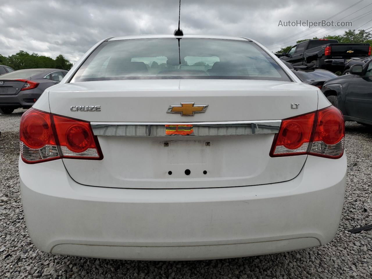 2016 Chevrolet Cruze Limited Lt White vin: 1G1PE5SB7G7157059