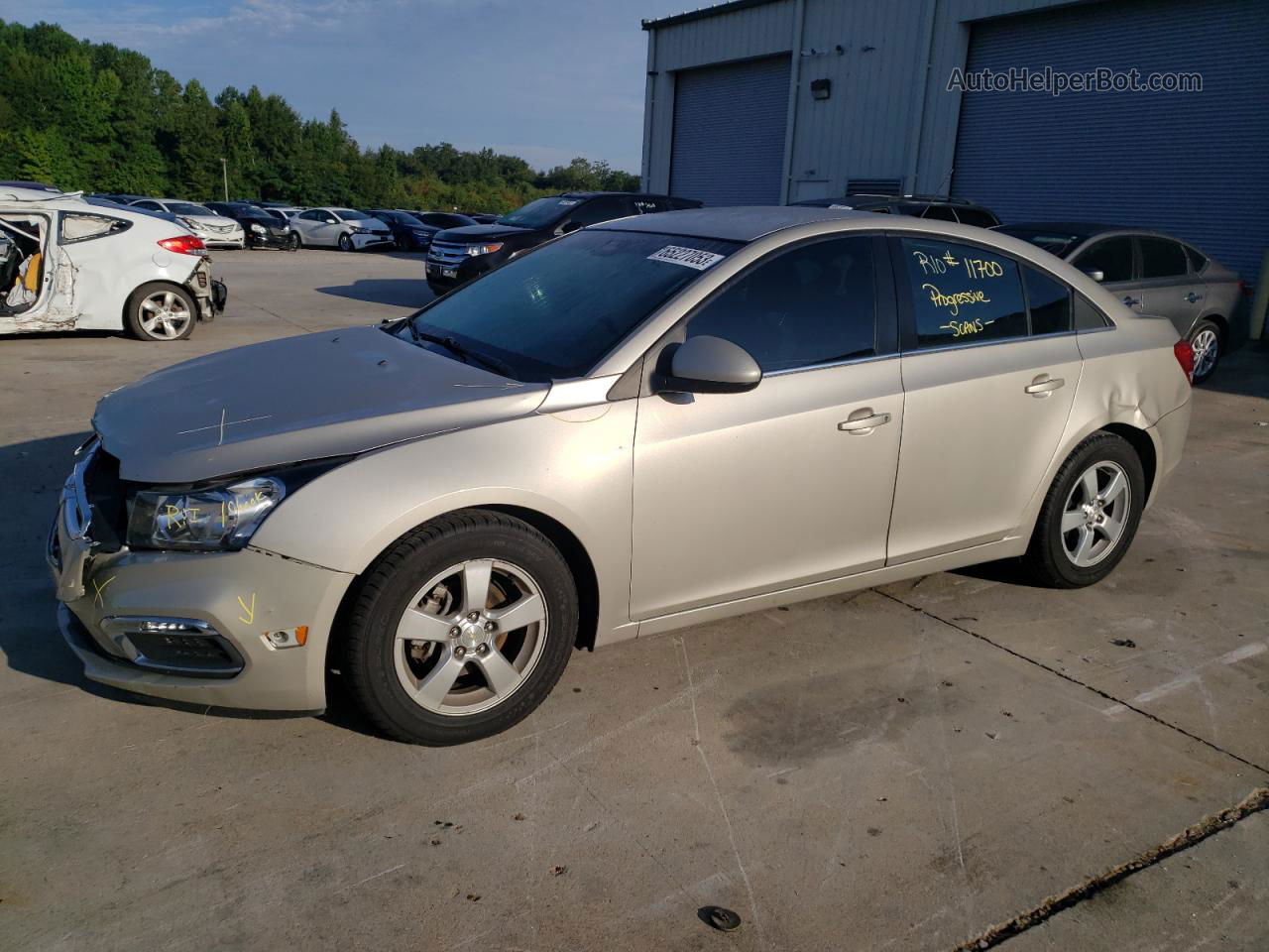 2016 Chevrolet Cruze Limited Lt Silver vin: 1G1PE5SB7G7166912